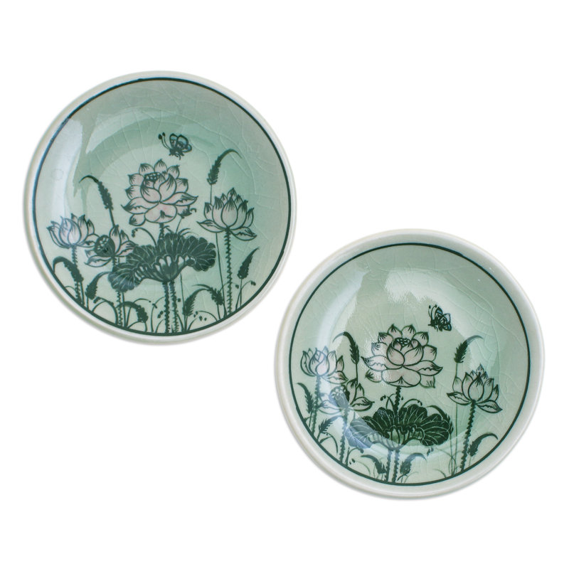 Soucoupes en céramique Darby Home Co