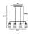 Lincoln Woods Industrial Linear Pendant Chandelier