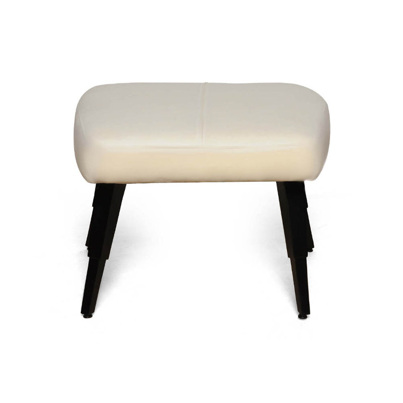 Giacinta Wedge Solid Colour Pouffe Ottoman