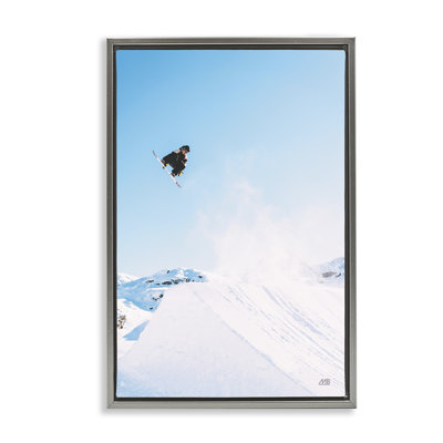  «Snow Day Snowboarder Floater» par Max Blakesberg Studios