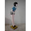 Statue majordome grandeur nature femme en résine 15 po x 20 po x H 63 po