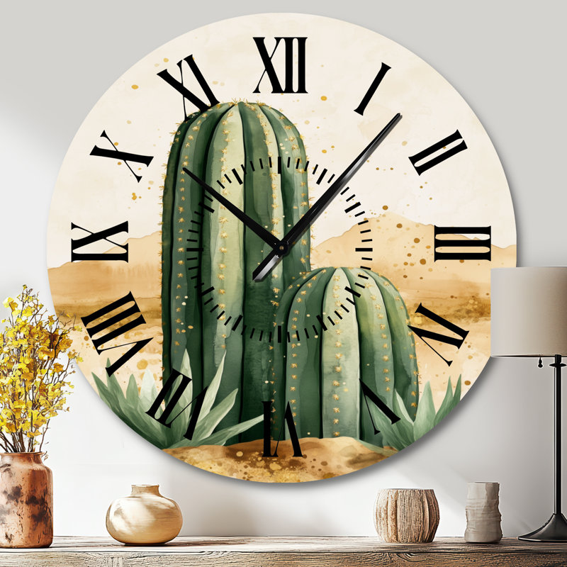Très grande horloge murale en métal, Grand