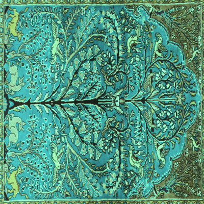 Tapis turquoise / vert Magrans