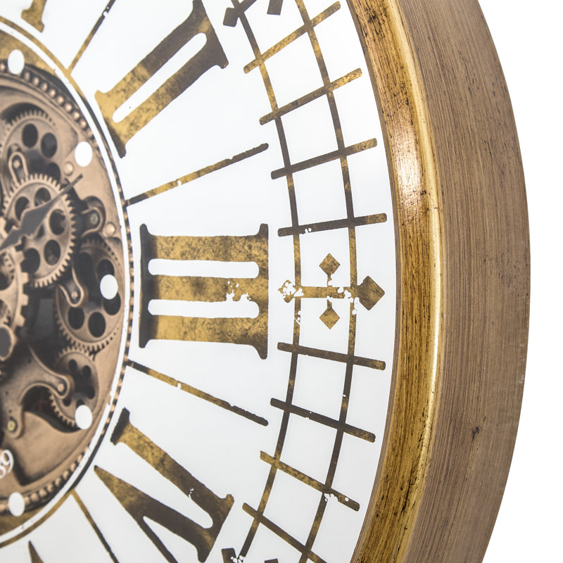 Beeching Metal Wall Clock