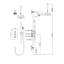 Robinet de douche avec valve brute-88625708
