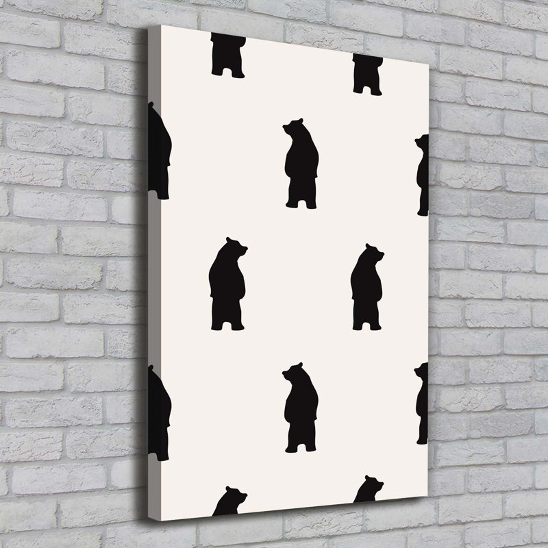 Bears - Wrapped Canvas Print
