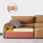 Canapé modulaire brun en polyester-62191075