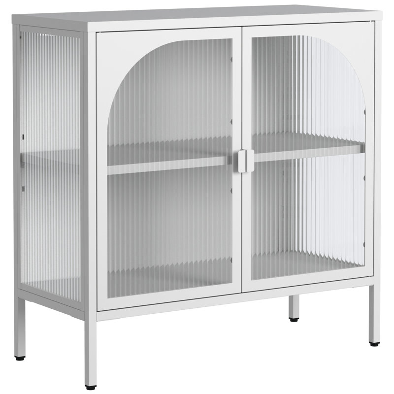 Buffet en métal, Blanc