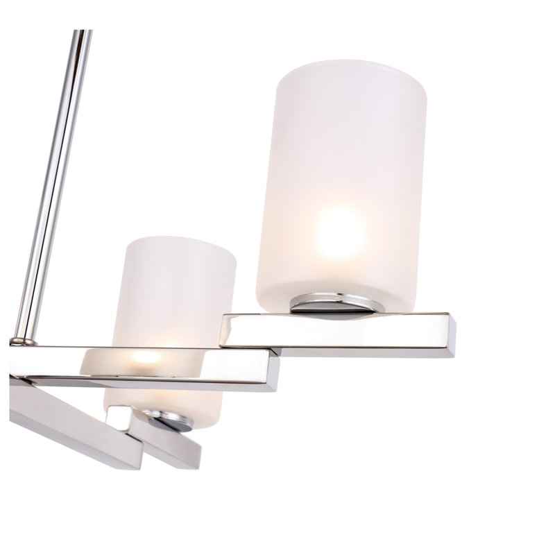 Lustre classique 6 lumières à abat-jour Haslemere, Halogène