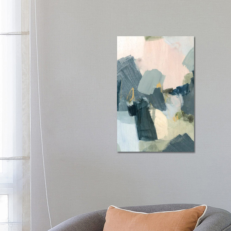 Lago I by Victoria Barnes - Wrapped Canvas Painting, 66.04 cm H x 45.72 cm W x 1.91 cm D