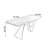 Creative Leg Design Rectangular Computer Desk-1798398648