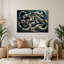 Chats Arabian Mau, art mural en métal gris-1662917002