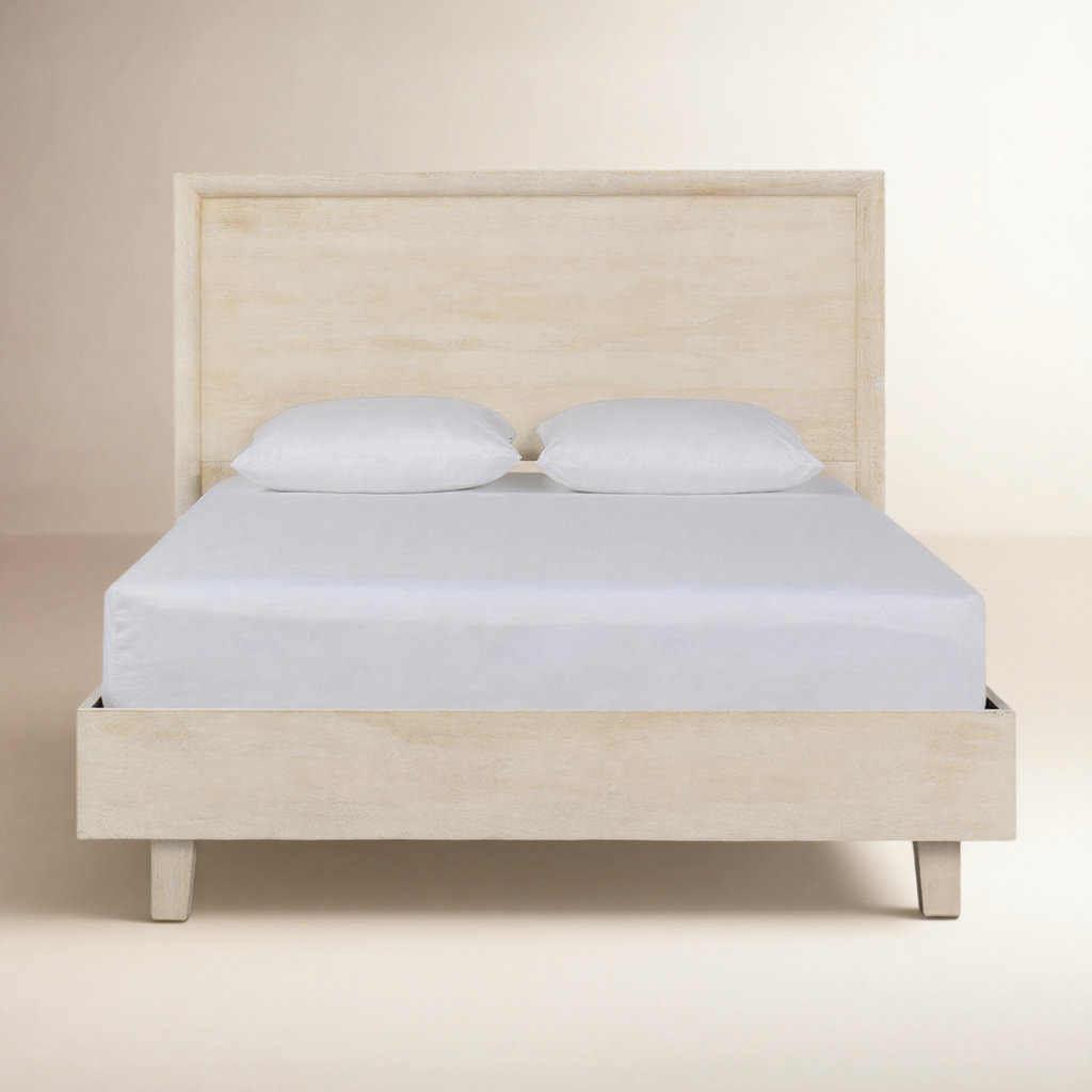 Reece Solid Wood Bed, Queen