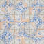 Kings Luxe Heritage 17.63" x 17.63" Ceramic Patterned Wall & Floor Tile