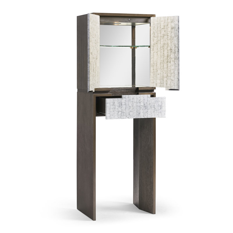 JC Modern Solid Wood Accent Cabinet