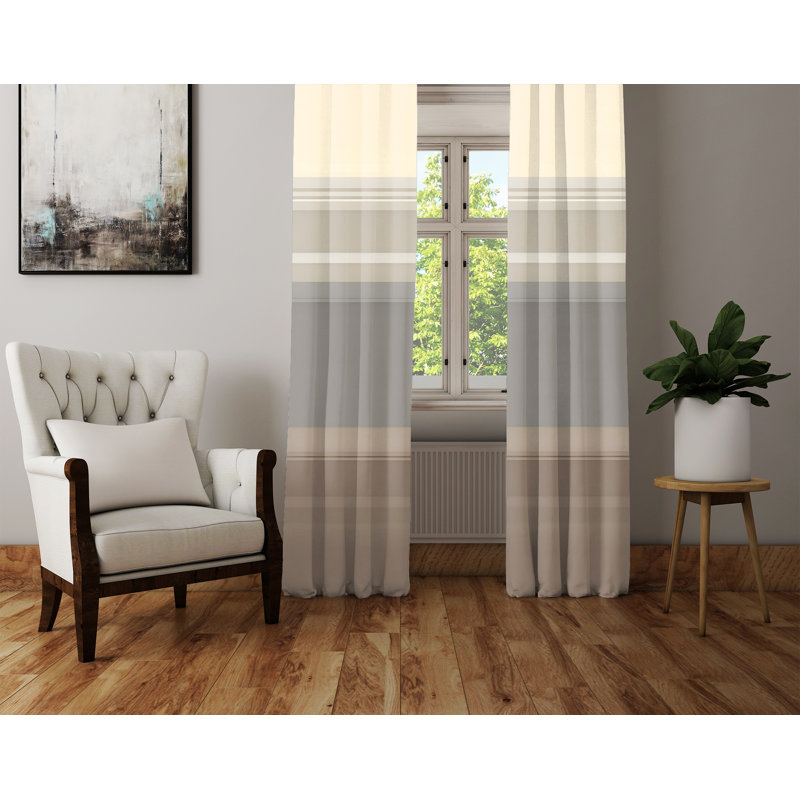 Window Curtains, 56" W x 78" L