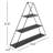 3 Piece Triangle Metal Accent Shelf