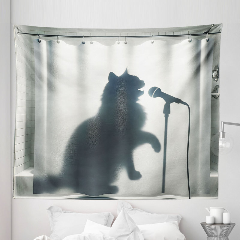 Tapisserie en microfibre, H 104 po x l 88 po