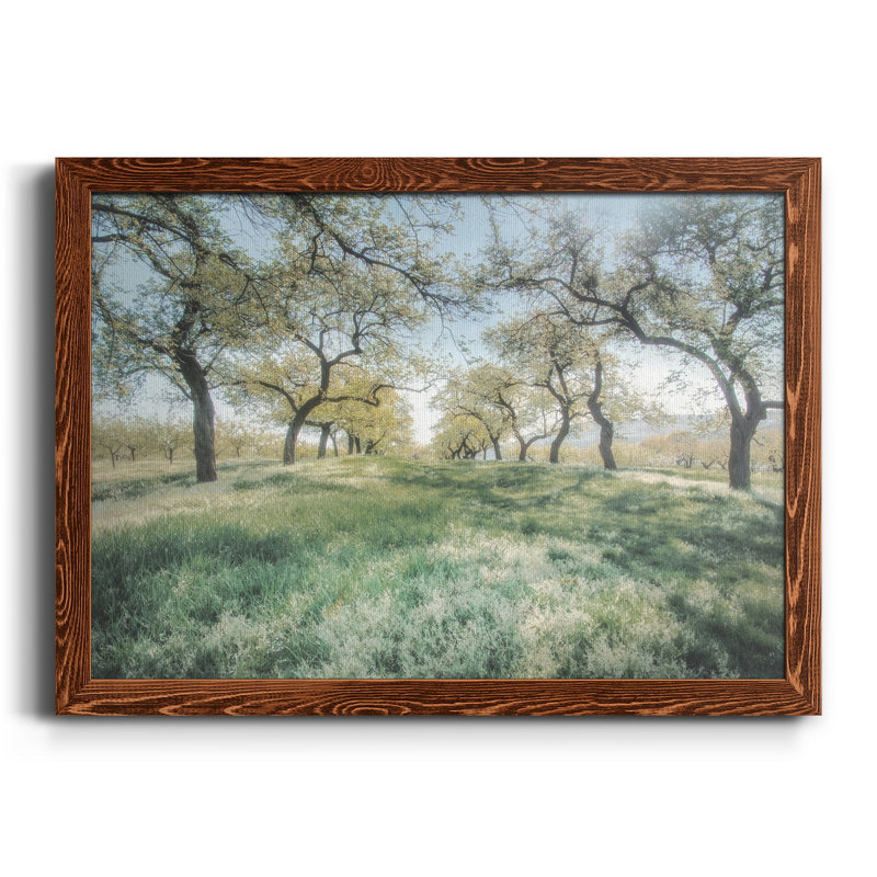 Charmante ambiance printanière - Photographie sur toile avec cadre photo, H 31 po x l 44 po x P 1 po, Érable