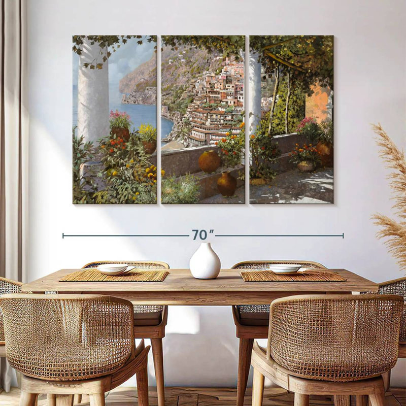 Sebbie La Terrazza A Positano, 42" H x 65" W