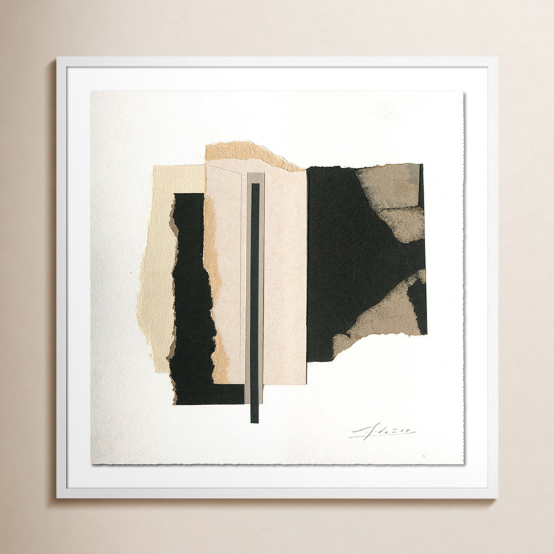 No. 6 Print by Valeria Sidanez Wade Logan®, 24" H x 24" W, White Maple Framed