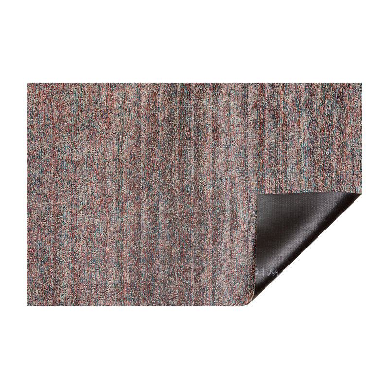 Chilewich Easy Care Heathered Shag Doormat, Gray, 0.27" H x 24" W x 36" D