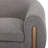 Amaryllis 38" Wide Polyester Barrel Chair-784591420