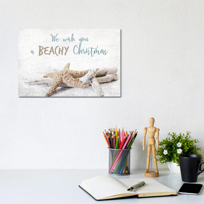 Beachy Christmas by Kimberly Allen - Wrapped Canvas Gallery-Wrapped Canvas Giclée