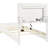 Contemporary Twin Panel Bed White With Led Headboard, Finish, And Functional Bedroom Space Modern In Featuring Touch - Controlled Headboard Graceful Metal Legs-22441346-22441349