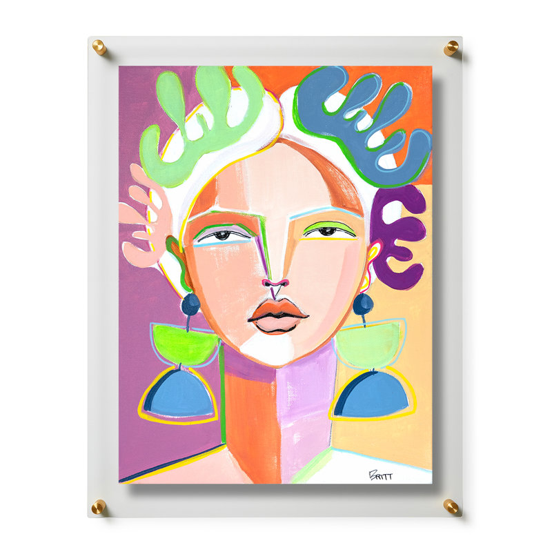 Delana by Brittany Atkinson, 21" H x 27" W, Framed Print without Mat