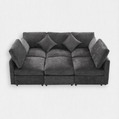 6 - Piece Upholstered Sectional by Latitude Run