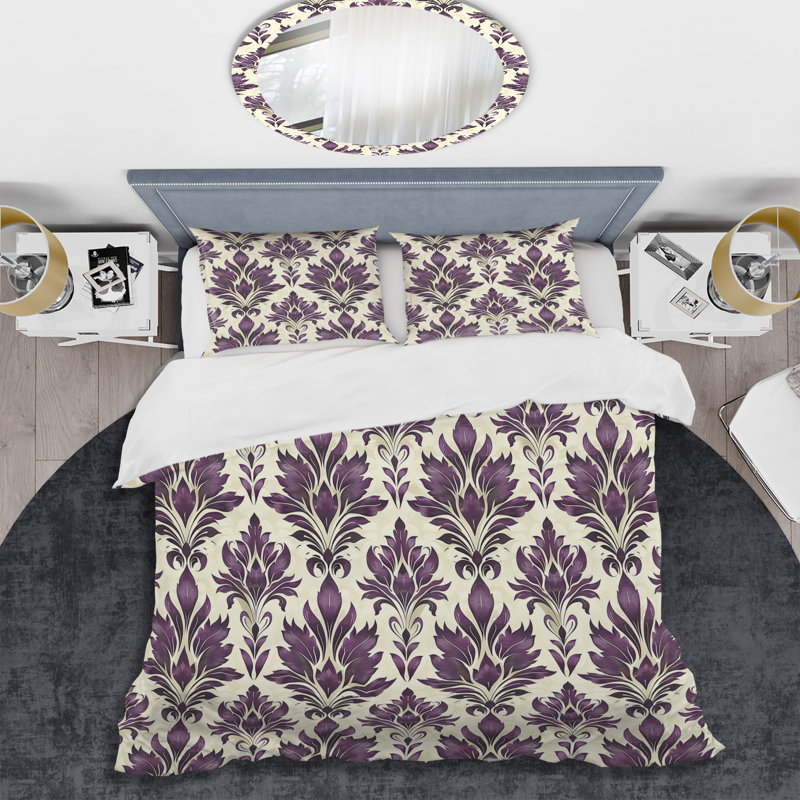 Ensemble de housse de couette Modern, Housse de couette simple et deux taies décorative