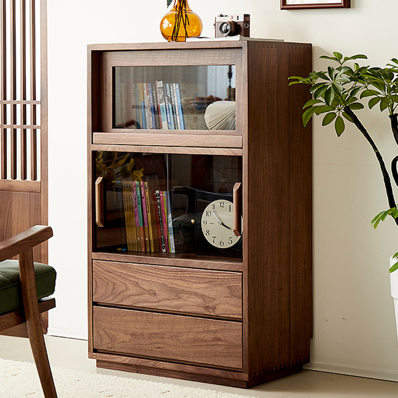 Bibliothèque de rangement pour meubles de luxe rétro