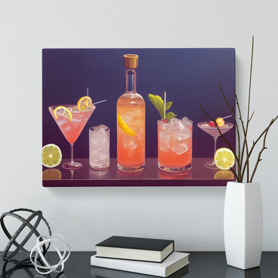 Cocktail Art Vol.4 - Wrapped Canvas Photograph - Wrapped Canvas