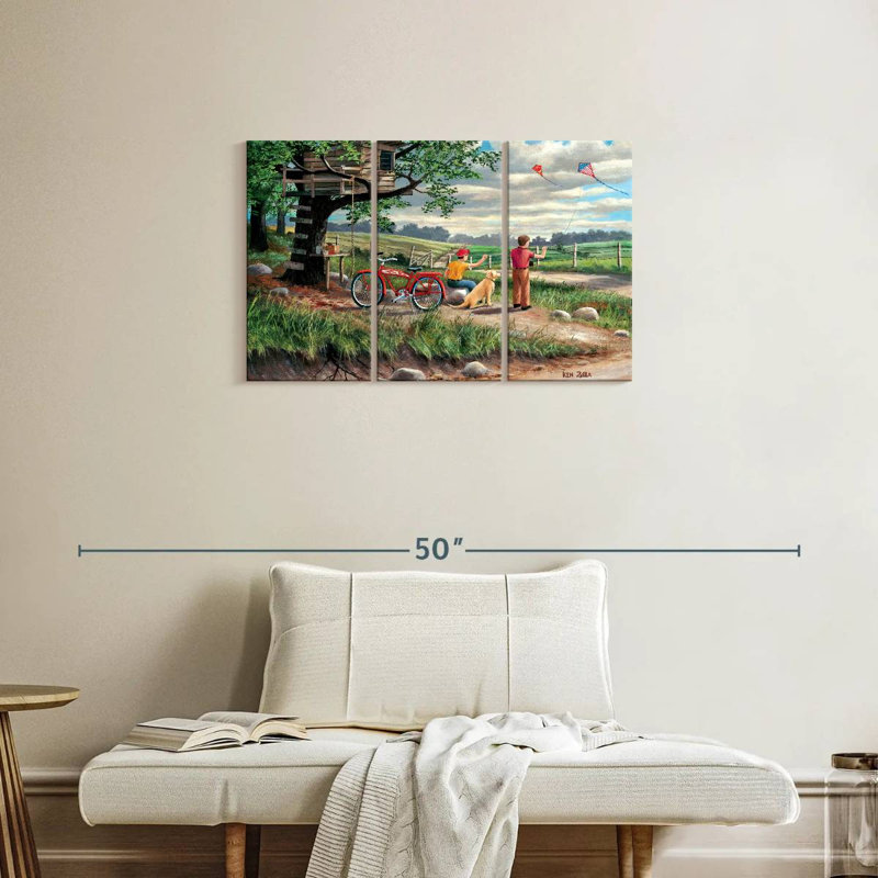 Senne Catching The Wind, 20" H x 33" W