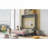 Modern Minimalist Space-Saving Queen Size Murphy Bed With Integrated Shelf, Solid Wood Construction Gray-Toned-823384920