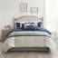 Ensemble d'édredon en faux suède 7 pièces Blue Cal King-121790507-121790511