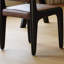 Ensemble de table de salle à manger rectangulaire noir-110082641