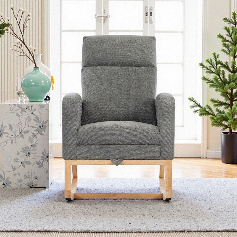 Chaise berçante Accent, Gris
