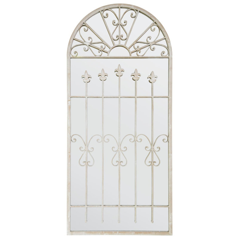 Elchanan Wood Flat Wall Mirror