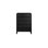 Commode verticale en bois massif à 5 tiroirs 38 po Nori