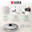 HADEN Heritage Ivory & Chrome Bundle with 2-Slice Toaster and Electric Kettle
