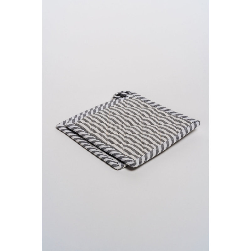 Linge de cuisine en coton Bistro, GREY, 8X8"