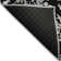 Machine Washable Indoor/Outdoor Xhevrie Black Rug