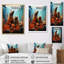 Bleu sarcelle, animaux marins, mer curieuse - impression-1371167706-1371167707