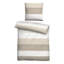 Sateen Striped Duvet Cover Set with Pillow Shams-96769135-96769134