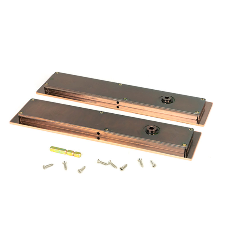 Door accessory, 25cm H x 6cm W x 1.3cm D, Polished Bronze