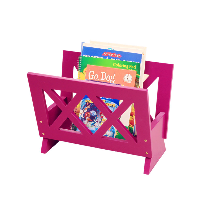 Porte-magazine contemporain, Mauve