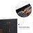 48" Black Bathroom Vanity with Resin sink Combo, Abundant Storage Cabinet -4 Soft close doors and 4 drawers-679911542