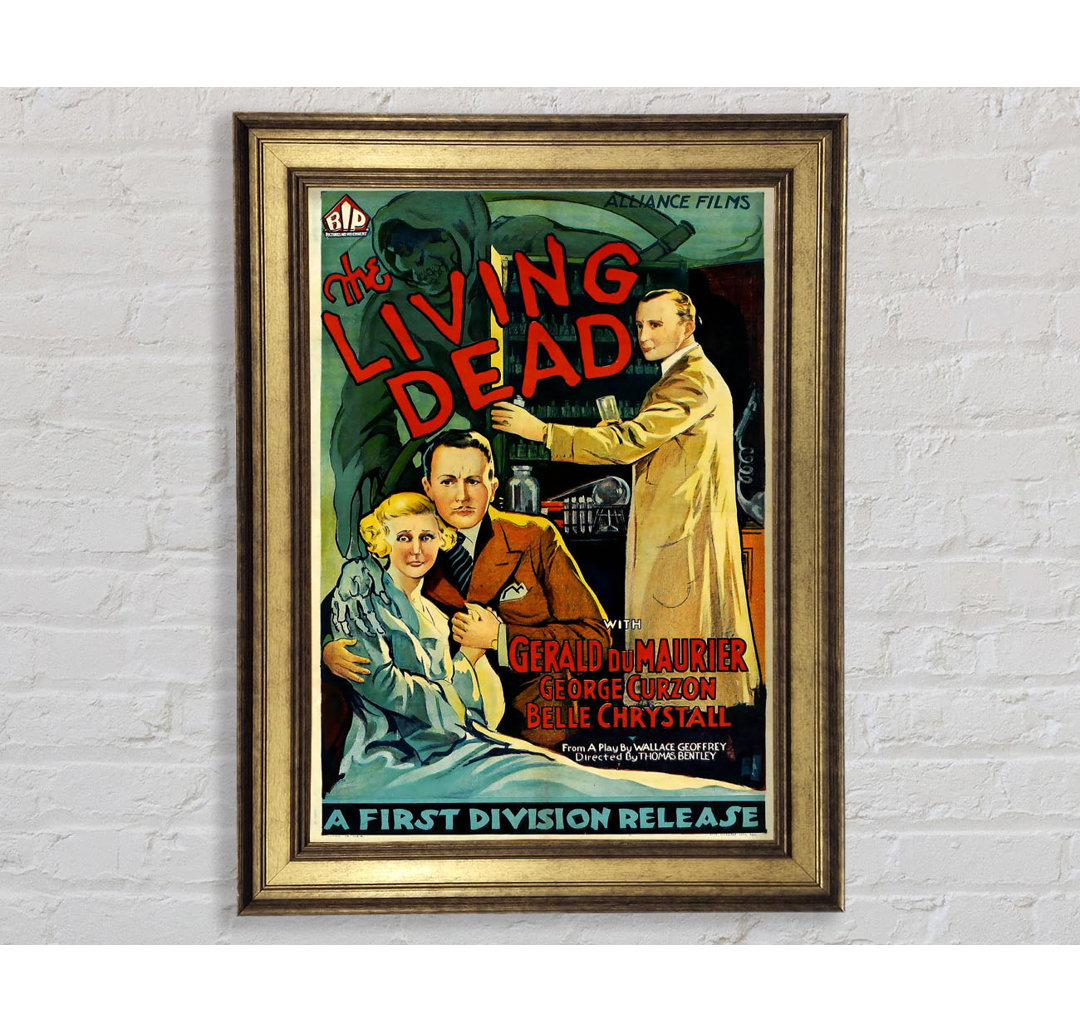 Living Dead 1934 Poster 1 - Einzelne Bilderrahmen Kunstdrucke